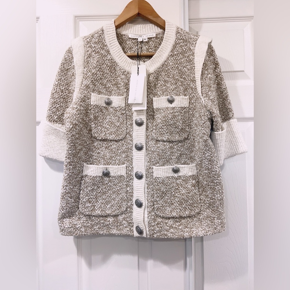 NWT $598 Veronica Beard Kaufman Knit Jacket - Picture 9 of 14